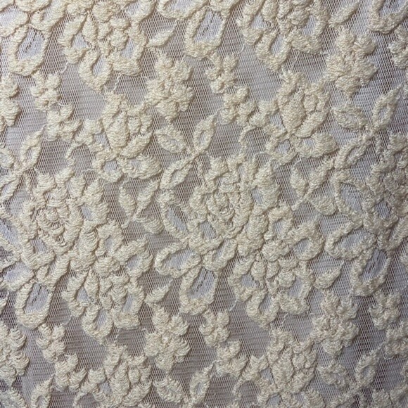 ALICE + OLIVIA Lace Overlay Open-Back Maxi Dress Blush Pink Sz 4 Small - Picture 9 of 15